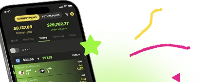 Phone with app preview