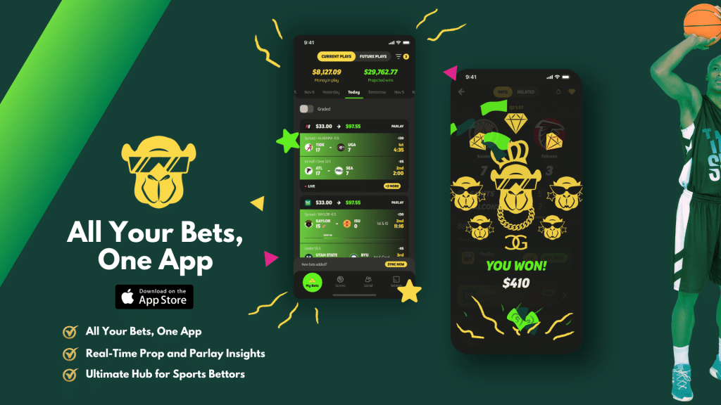 WINNING NEVER WAITS! Your all-in-one hub for tracking wins, live scoring, and endless entertainment. Tap below to start!