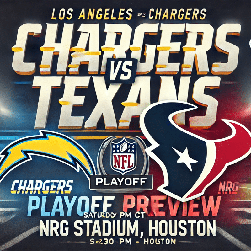 Chargers vs Texans Playoff Preview - NFL Game Details, Predictions, and Betting Picks