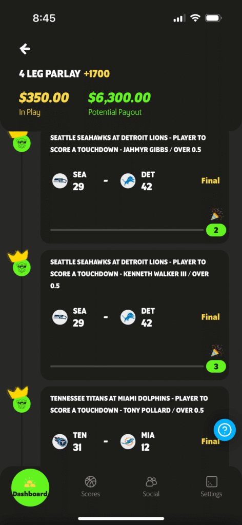 A parlay bet combines multiple individual bets—often referred to as "legs"—into a single wager. To win a parlay, every one of your chosen bets must hit. If even one leg loses, so does the entire parlay. The big draw? Parlay bets have much higher payout potential than single bets because each added leg increases both the risk and the reward.